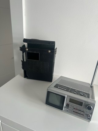 Radio TV Despertador Pilas/Corriente Tv analogica