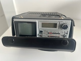 Radio TV Despertador Pilas/Corriente Tv analogica