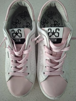 Sneakers 2Star bianche e rosa