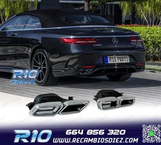 COLAS ESCAPE MERCEDES CLASE S W222 13- LOOK AMG