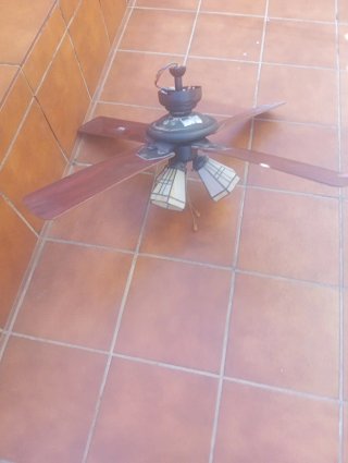 Ventilador de techo con luz