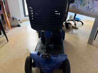Scooter movilidad reducida azul