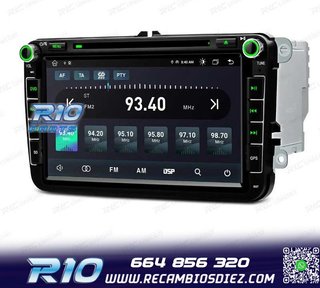 RADIO GPS ANDROID 14 PARA VOLKSWAGEN VW GOLF POLO PASSAT CAD