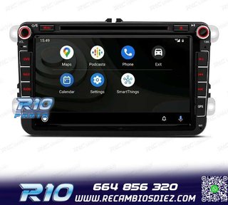 RADIO GPS ANDROID 14 PARA VOLKSWAGEN VW GOLF POLO PASSAT CAD