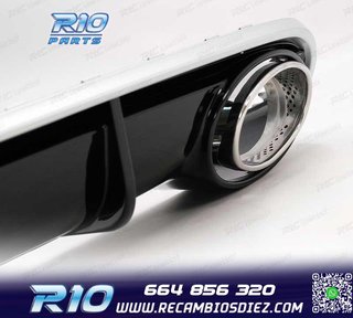 DIFUSOR AUDI A4 B8 07-11 LOOK RS4