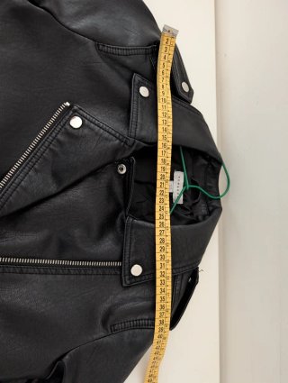Cazadora Biker Topshop Negra Talla S