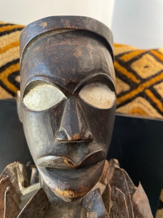 Figura Arte Africano Madera Tallada