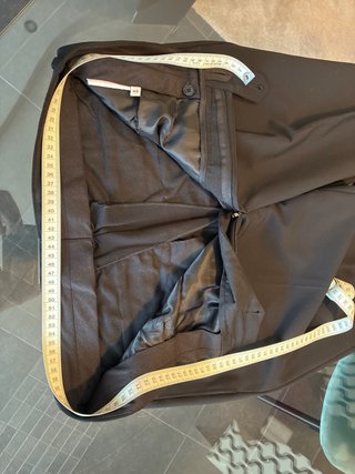 Completo 3 pezzi sartoriale nero taglia 46 / 48