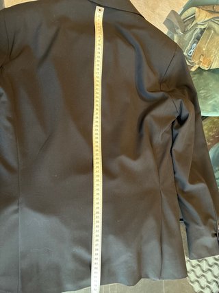 Completo 3 pezzi sartoriale nero taglia 46 / 48