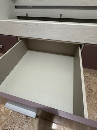 Cama nido madera y metal