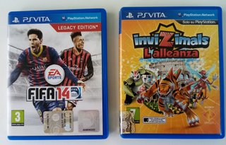 2 Giochi PS Vita: FIFA 14 e Invizimals