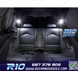 KIT 14 BOMBILLAS LED INTERIOR BMW SERIE 3 E46 SEDAN COUPE 32