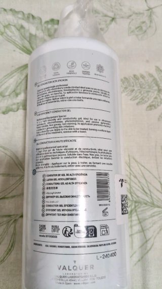 Valquer Gel Conductor Alta Eficacia 1000ml