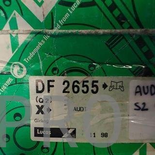 JUEGO DISCOS FRENO TRASEROS AUDI NUEVO DF2655