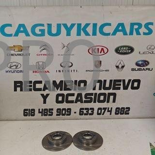 JUEGO DISCOS FRENO TRASEROS AUDI NUEVO DF2655
