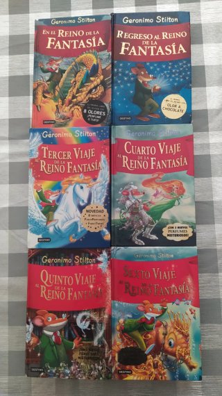 Lote de libros Gerónimo Stilton