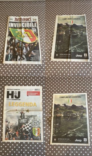 Lotto 16 pz. Juve '12-'14 Poster & Album