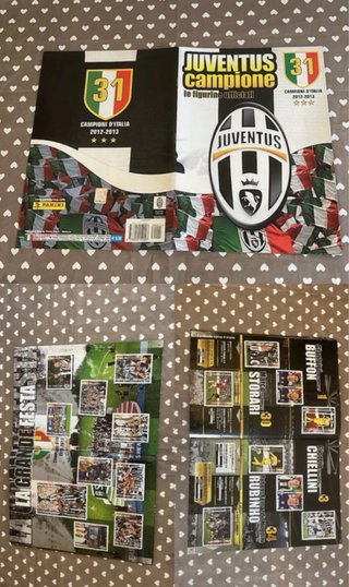 Lotto 16 pz. Juve '12-'14 Poster & Album