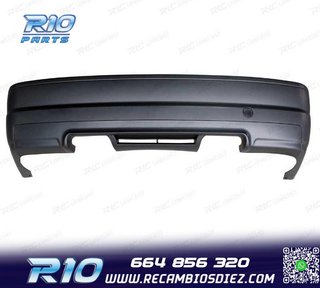 PARAGOLPES TRASERO BMW E46 COUPE CARBRIO 98-04 LOOK M3 SALID
