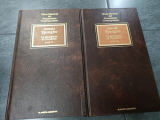 LA DECADENCIA DE OCCIDENTE DOS TOMOS