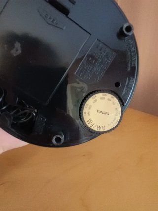 Radio con forma de Micrófono Vintage