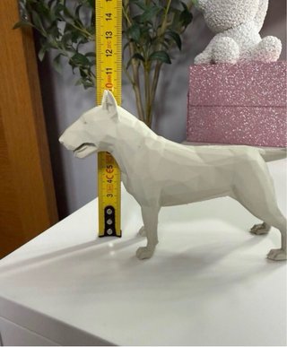 Figura Bull Terrier Impresa 3D