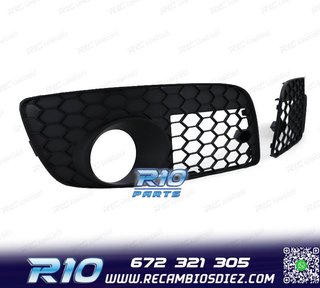 REJILLAS NIEBLA VOLKSWAGEN VW GOLF 5 03-08 GTI NEGRO