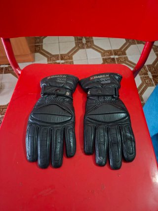 Guantes Moto Garibaldi Aqua Negros.talla 40