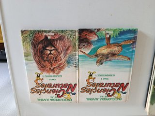 - los números 1 y 2 de enciclopedia juvenil