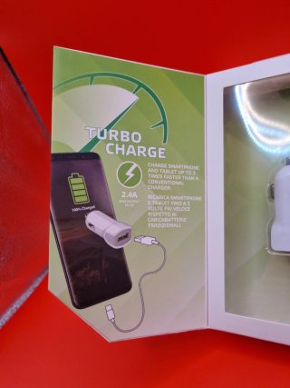 Cargador Celly Turbo Charge 2.4A