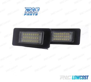 LUCES LED MATRÍCULA BMW
