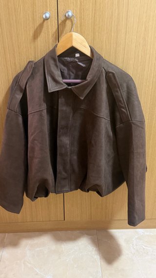 Chaqueta bomber ante marrón Talla S