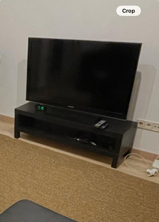 Mesa TV Ikea Negra / Mesa auxiliar televisión