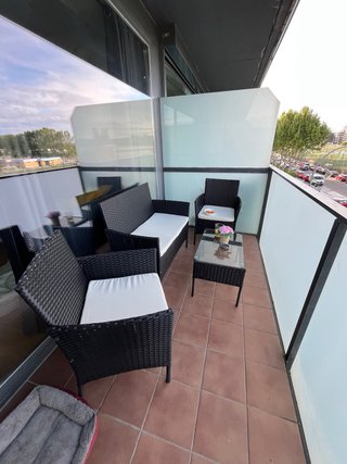 Conjunto terraza: Sofá, sillones y mesa
