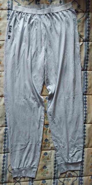 Pijama largo HI&BYE algodón mujer talla L