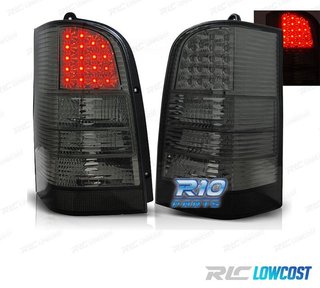 PILOTOS MERCEDES VITO W638 95-03 LED FONDO CROMO AHUMADO