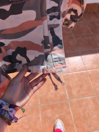 Cazadora camuflaje Bershka