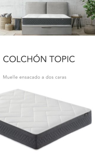 Colchón TOPIC 150x190