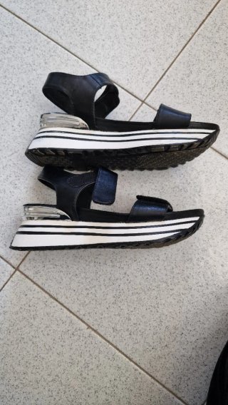 Sandali donna n.36 con chiusura velcro