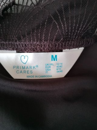 Camiseta lencera marrón chocolate Talla M