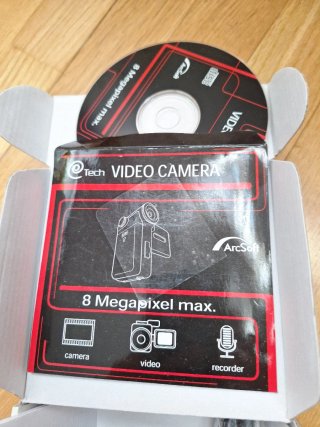 Videocámara Tech 8 Megapíxeles
