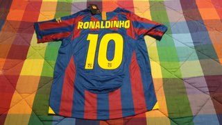 Maglia BARCELONA Finale Champions 2006 RONALDINHO