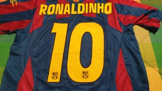 Maglia BARCELONA Finale Champions 2006 RONALDINHO