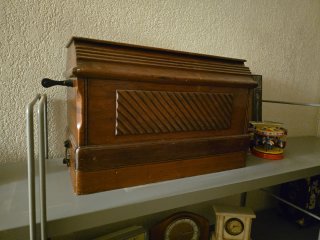 Máquina de coser Singer antigua
