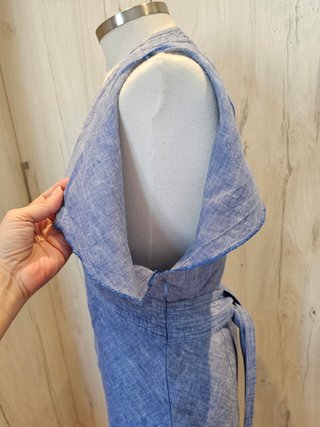 Vestido Adolfo Domínguez 100% Lino T38