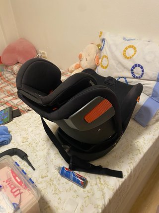 Silla coche grupo 1-2-3 giratoria Isofix