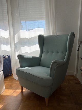 Sillón Ikea Stradmon azul