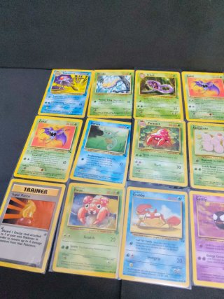 Lotede 39  Cartas Pokémon Vintage en ingles