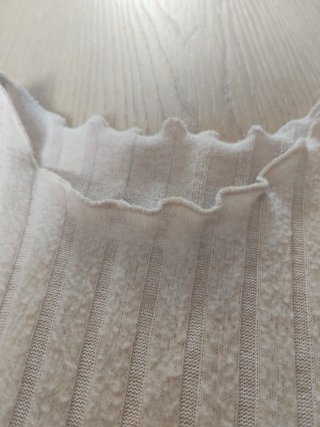 Body de niña beige