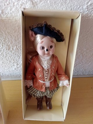 3 Muñecas Porcelana Caperucita Roja